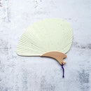 【うちわ】千鳥 あざみ 男女兼用 | 京からかみ |丸二