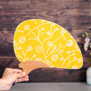 【うちわ】千鳥 あざみ 男女兼用 | 京からかみ |丸二