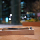 【金属加工】音に癒やされるインテリアGRAVIMORPH「SPINDLE」-Silver-