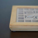 【トレイ】和膳 麻の葉 (S) | 組子