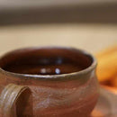 【コーヒーカップ】ソーサ－付 | 備前焼 | 恒枝直豆