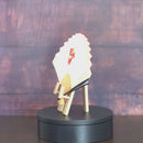 【扇子】女持 干支扇子 丑 赤黒溜塗 本金砂子 1 | 江戸扇子｜雲錦堂 深津扇子店