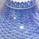 【燗瓶】二口燗瓶 平戸青海波 | 三川内焼 | 平戸松山窯