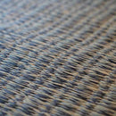 【い草-畳】イケヒコ い草ラグ カロン 黒 (M : 190×250cm, L : 190×300cm)