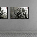 【屏風】ウルトラセブン | 本装屏風 - 武人画 (大型配送料2,500円)