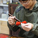 【高岡漆器-西陣織】CONCERTO 漆 蝶ネクタイ (黒)