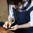 【高岡漆器-西陣織】CONCERTO 漆 蝶ネクタイ (九曜紋)