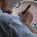 【有田焼】ZOA (まるぶん) 染付梅鳥文 (プライム、プレート)