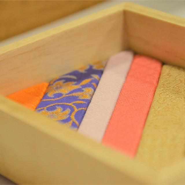 【トレイ】木目込み (ナチュラル) S | 江戸木目込み | 柿沼人形