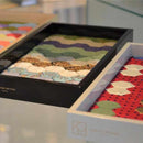 【トレイ】木目込み (漆 黒) M | 江戸木目込み | 柿沼人形