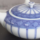 【茶器セット】平急須&さまし&丸平仙茶 平戸十草雷紋 | 三川内焼 | 平戸松山窯