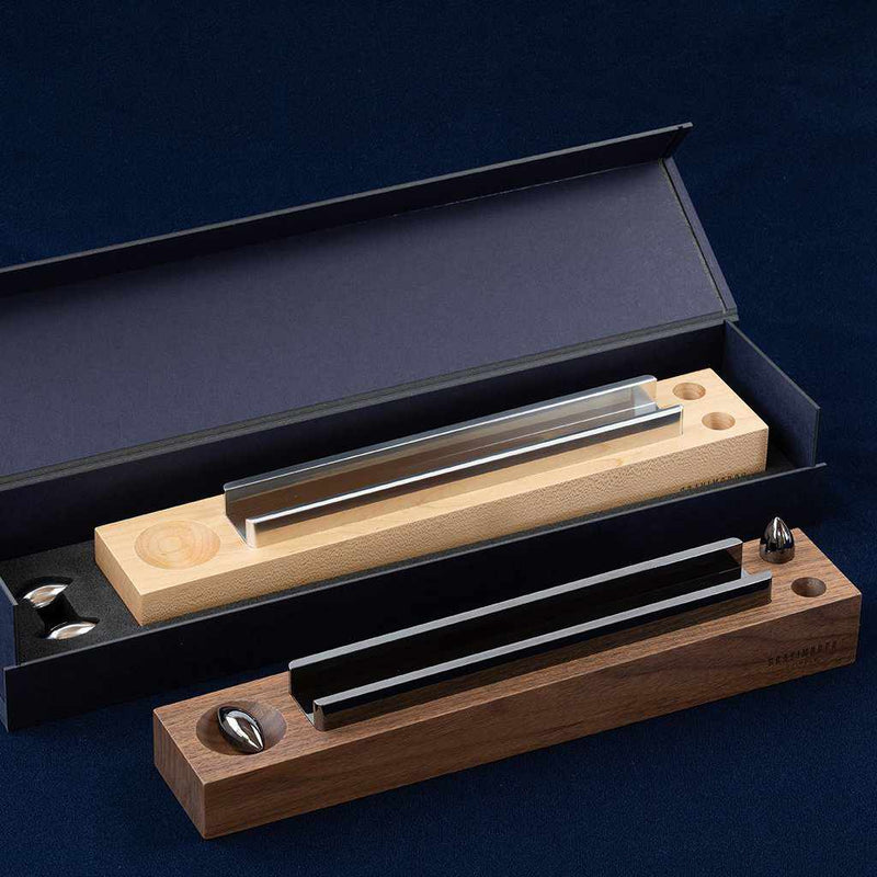 【金属加工】音に癒やされるインテリアGRAVIMORPH「SPINDLE」-Silver-