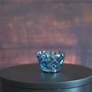 【片口】二重被せ (緑-瑠璃) | 薩摩切子 | satuma