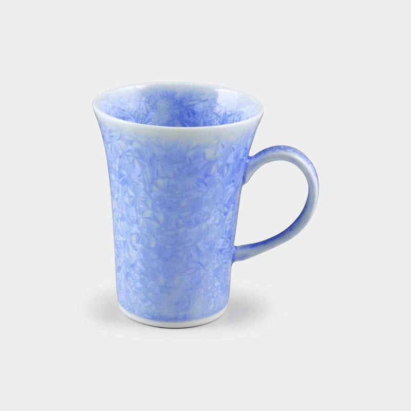 【マグカップ】花結晶 (青) | 京焼-清水焼 | 陶葊