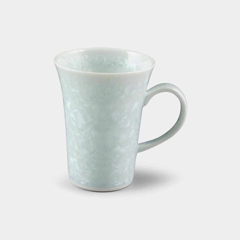 【マグカップ】花結晶 (白) | 京焼-清水焼 | 陶葊