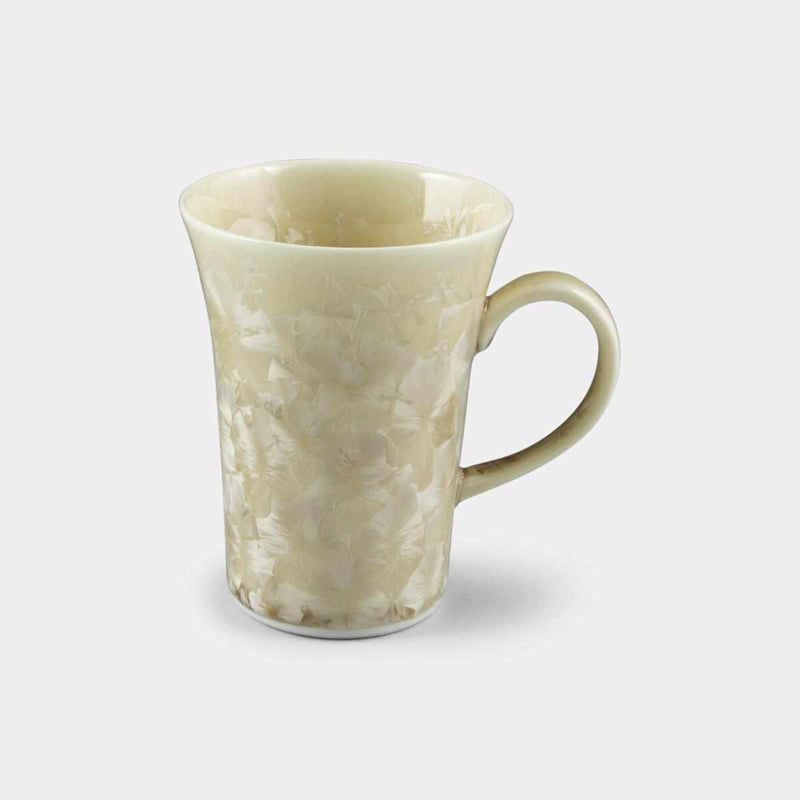 【マグカップ】花結晶 (茶) | 京焼-清水焼 | 陶葊