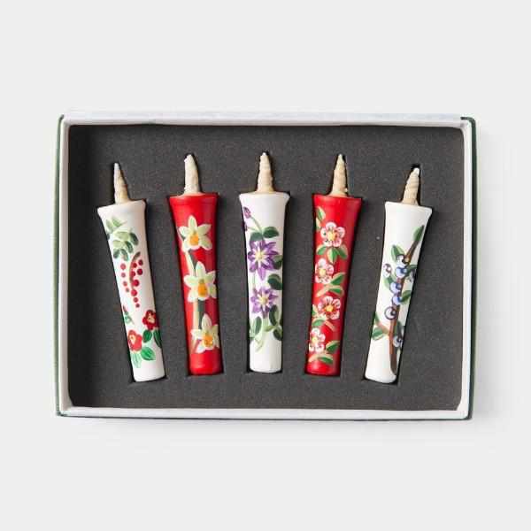 【キャンドル】2匁5本セット 古都乃彩 | 和ろうそく | 中村ローソク