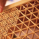 【トレイ】和膳 麻の葉 (M)※天板アクリル | 組子