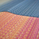 【い草-畳】イケヒコ い草ラグ デニムFジョイ 赤 (S : 191×191cm, L : 191×250cm)