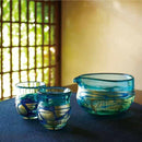 【酒器セット】金彩碧瑠璃 | 津軽びいどろ | 北洋硝子 (アデリア)