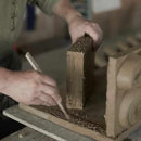 【鬼瓦インテリア】室内に飾る宝珠鬼瓦：服部秋彦 | 三州鬼瓦 | 鬼瓦家守(新東)