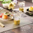 【グラス2点セット】貫入 タンブラーグラス | 金沢箔 | 箔一