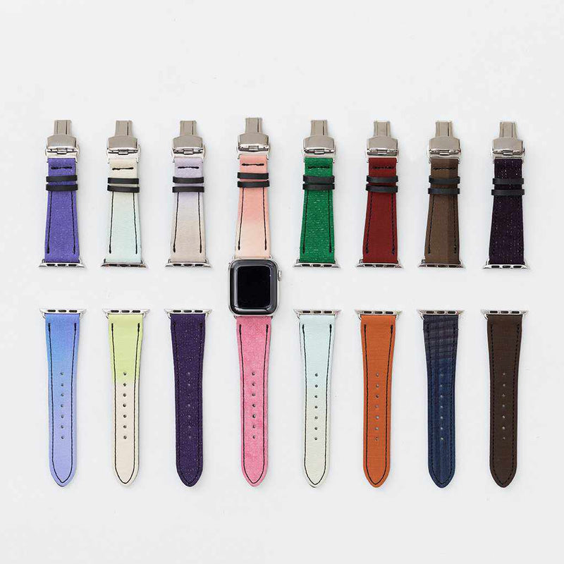 【アップルウォッチバンド】Chameleon Band for Apple Watch 45(44,42)mm (上部 12時側) N | 京友禅