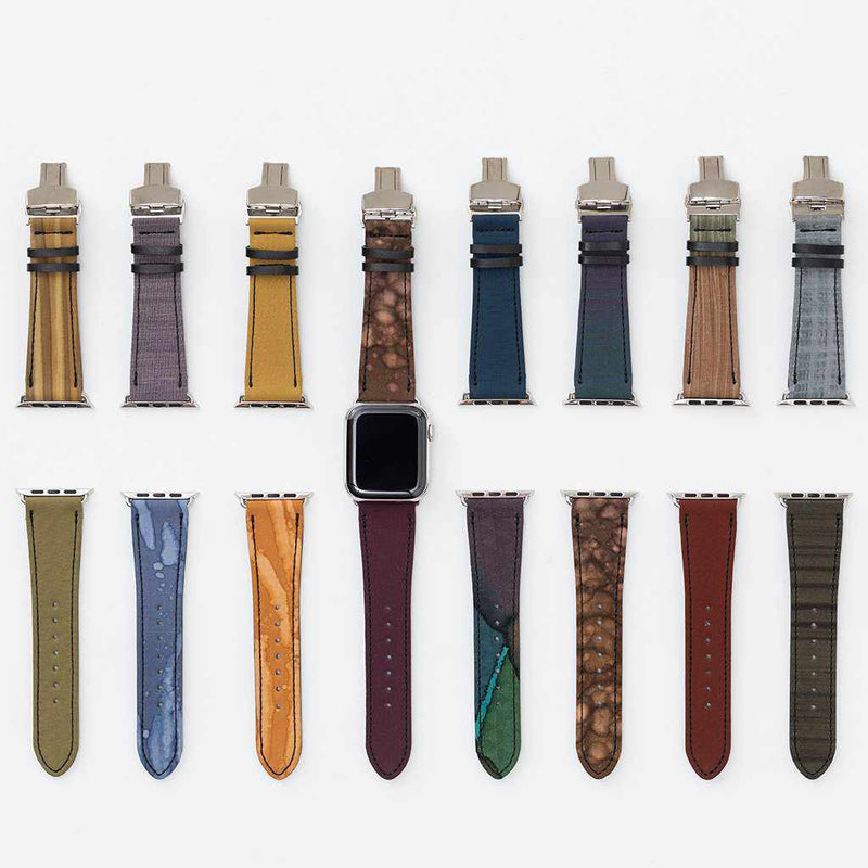 【アップルウォッチバンド】Chameleon Band for Apple Watch 41(40,38)mm (上部 12時側) H | 京友禅