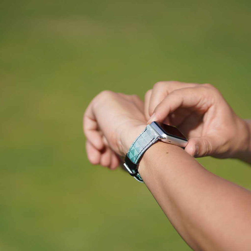 【アップルウォッチバンド】Chameleon Band for Apple Watch 41(40,38)mm (上部 12時側) G | 京友禅