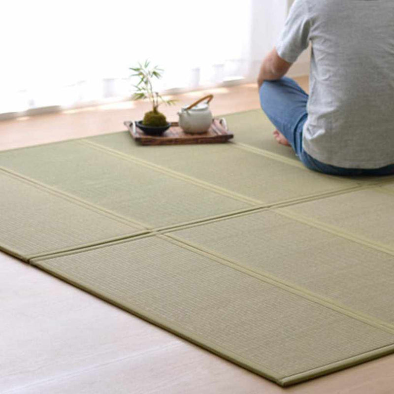 【い草-畳】イケヒコ い草マットレス (5つ折り) シングル (S:100×210cm, M:120×210cm, L:140×210cm)