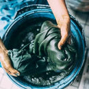 【ストール】天然インディゴ 手染め (絞り) | 藍染 | インディゴ気仙沼