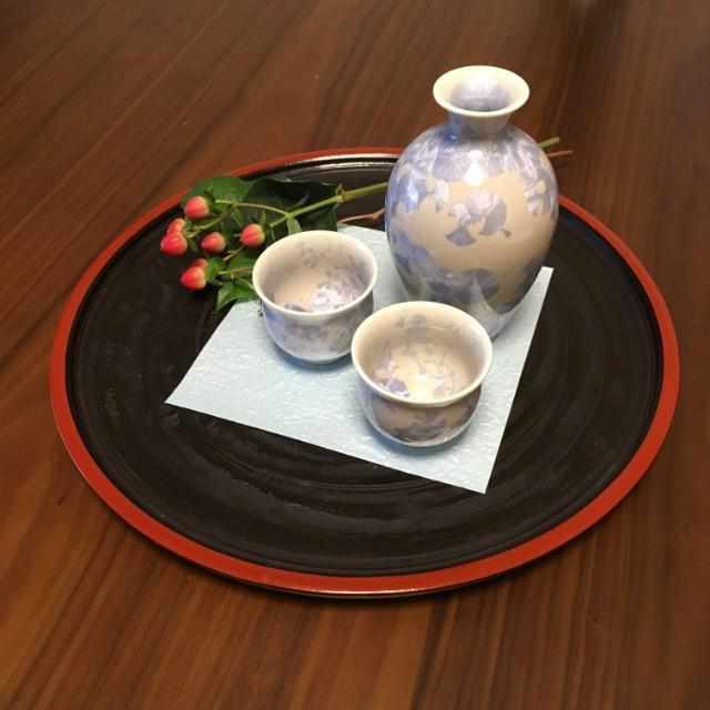 【徳利】花結晶 (銀藤) 徳利 | 京焼-清水焼 | 陶葊
