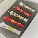 【キャンドル】2匁5本セット 宝尽くし (弐) | 和ろうそく | 中村ローソク