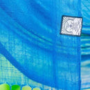 【ストール】天然インディゴ 手染め (3回染め) | 藍染 | インディゴ気仙沼