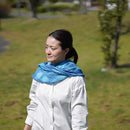 【ストール】天然インディゴ 手染め (絞り) | 藍染 | インディゴ気仙沼