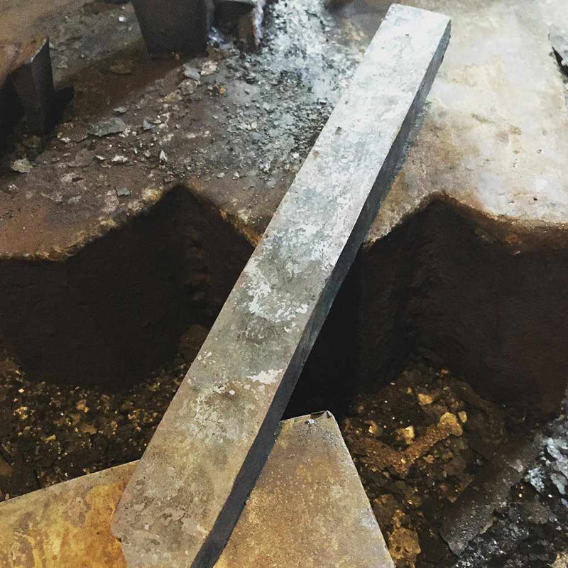 【三徳包丁】本鍛造 黒打 三徳包丁 170mm | 越前打刃物 | 鍛冶工房いわい