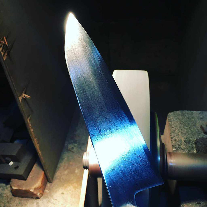 【三徳包丁】本鍛造 黒打 三徳包丁 170mm | 越前打刃物 | 鍛冶工房いわい