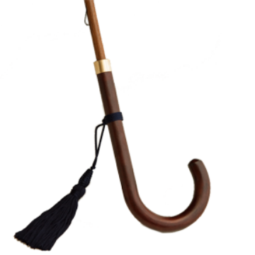 【オプション】婦人トラッド用の手元 楓ストレート | 東京洋傘 | 宮内庁御用達 前原光榮傘商店・専用