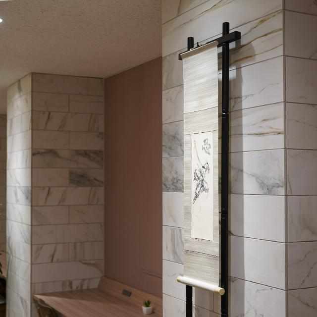 【掛け軸】偕拓堂アート 多目式高級掛け軸飾り台