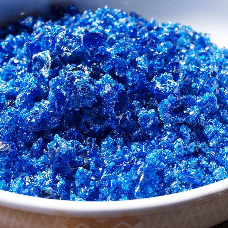 【お皿】菓子器 宙(紺) | 無線銀貼七宝