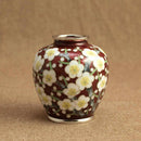 【花瓶】3玉形 赤透 梅詰 | 有線本七宝