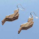 【彦根仏壇】幾木 (井尻彫刻所) 琵琶湖 (ピアス)