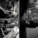 【江戸切子】KUROCO ストライプ ショットグラス