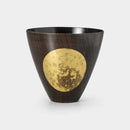 【カップ】おぼろ月 漆 (L) | 金沢箔 | 箔一