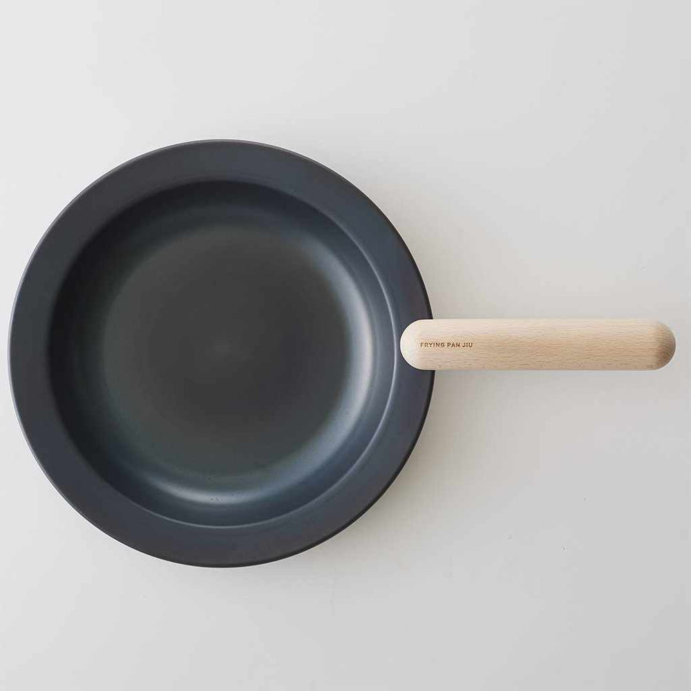鉄フライパン｜FRYING PAN JIU ハンドルセット（ブナ）L | 金属加工