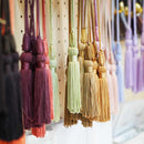 【雨傘】婦人 ボーダー L 折りたたみ (ピーチ) | 東京洋傘 | 宮内庁御用達 前原光榮傘商店