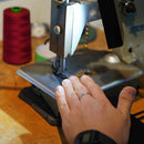 【雨傘】婦人 ボーダー L 折りたたみ (ネイビー) | 東京洋傘 | 宮内庁御用達 前原光榮傘商店