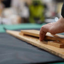 【雨傘】婦人 ボーダー L 折りたたみ (ネイビー) | 東京洋傘 | 宮内庁御用達 前原光榮傘商店