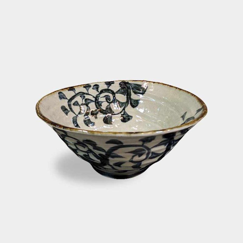 【美濃焼】マルモ加藤陶器 タコ唐草 7寸菓子鉢