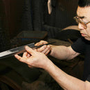 【堺打刃物】森本刃物製作所 ペーパーナイフ 黒染仕上 切付